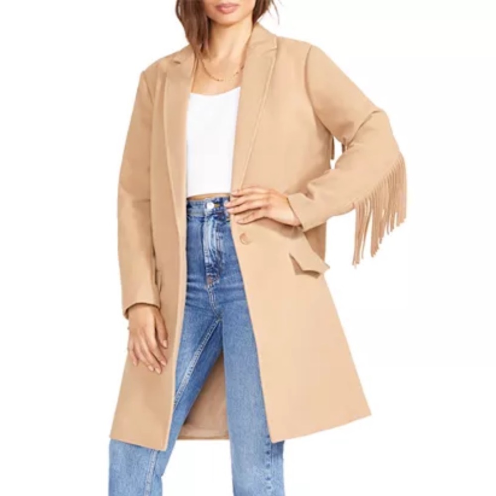 BB Dakota Fringe Coat